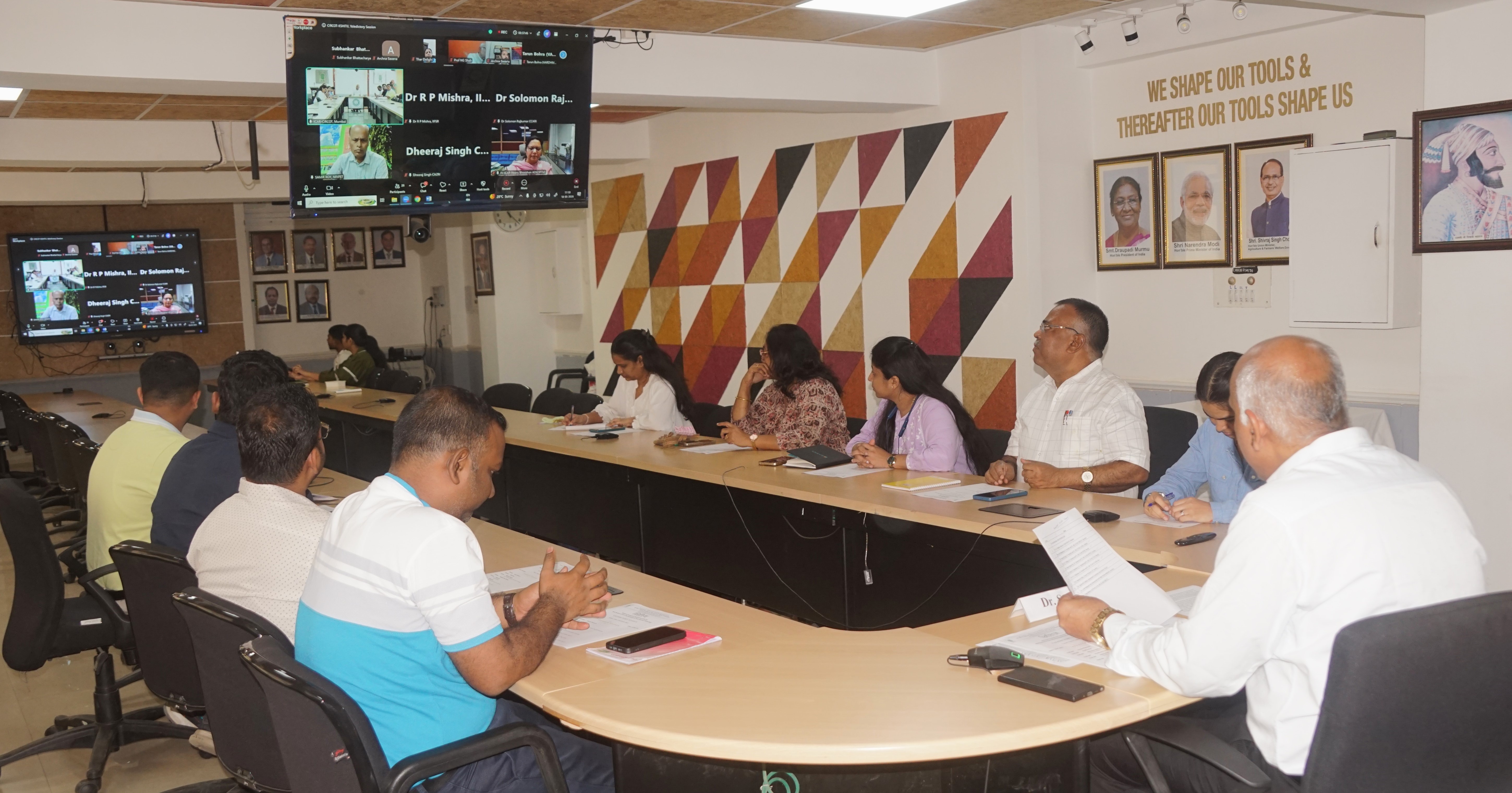 Photo of valedictory Kshitij Program