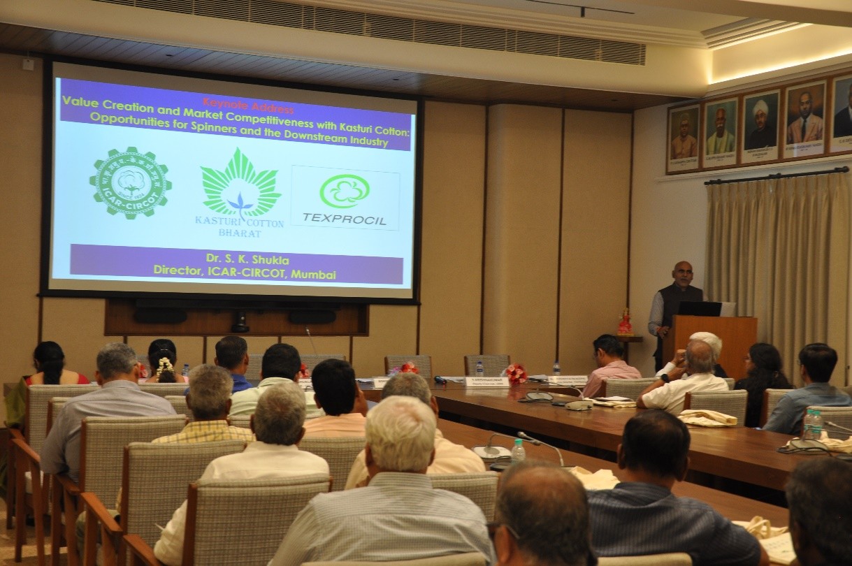 National Workshop on “Value Creation and Market Competitiveness with Kasturi Cotton