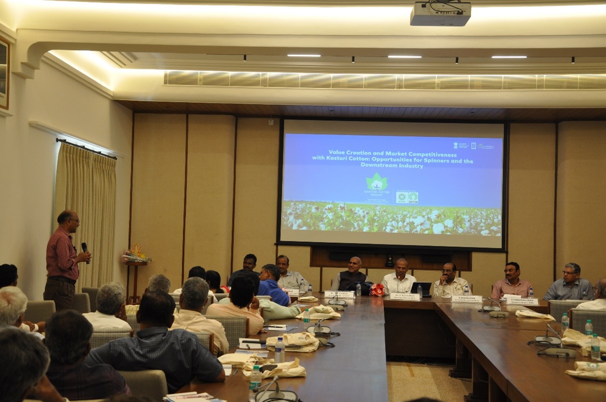 National Workshop on “Value Creation and Market Competitiveness with Kasturi Cotton