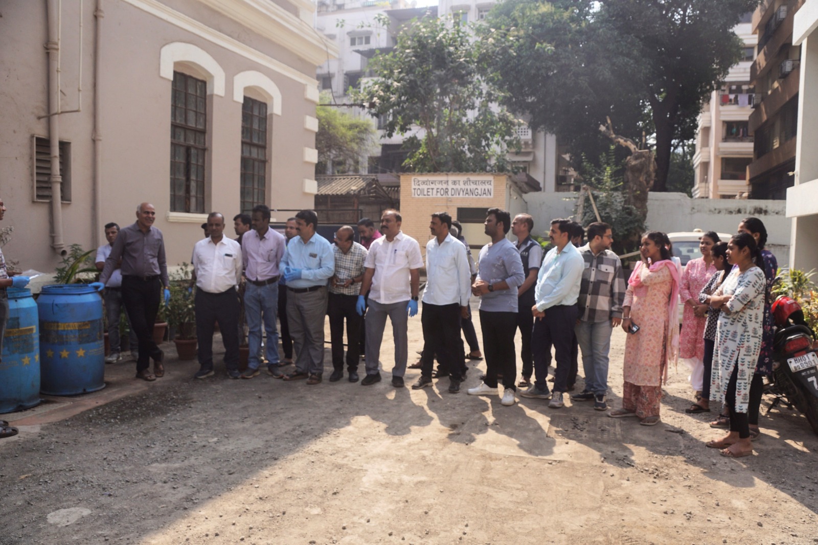 Demonstration activity on Composting of kitchen and home waste materials