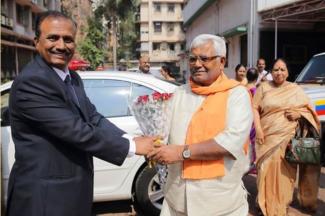2016 माननीय. श्री हुक्मदेव नारायण यादव की अध्यक्षता में संसद सदस्यों ने 18 जनवरी, 2016 को आईसीएआर-सिरकॉट का दौरा किया