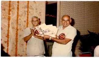 1995 वस्त्रों में भविष्य की प्रवृत्तियों पर संगोष्ठी में डॉ. आर. एस. परोदा, महानिदेशक, आईसीएआर द्वारा 19 जुलाई 1995 को भाग लिया गया छवि-6