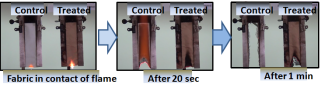 Natural Plant Extract Based Flame Retardant Finishing for Cotton Textiles