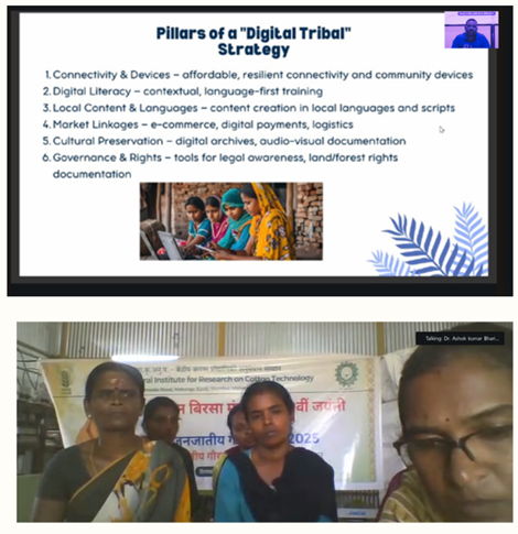 Online Lecture on “Digital Tribal: Empowering Tribal Communities”