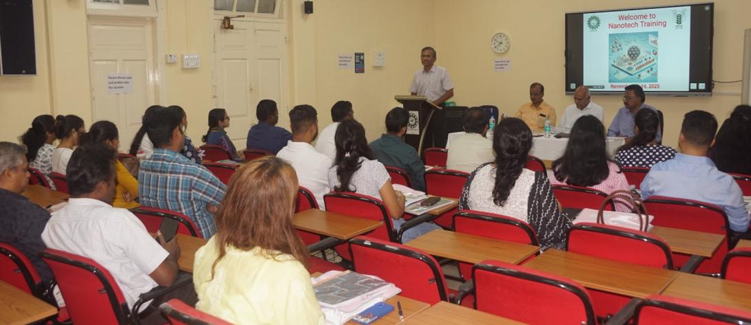 Nanotechnology Training Programme Inaugurated